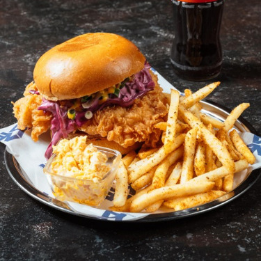 Neya Soslu Chicken Burger