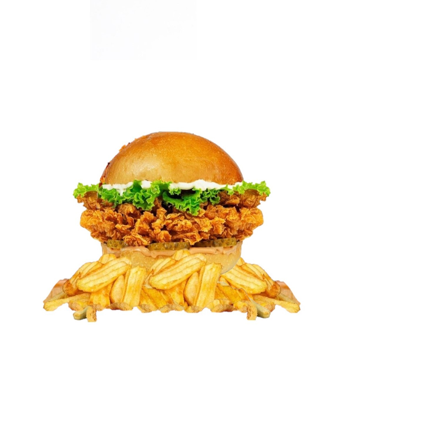 Trüf Soslu Çıtır Tavuk Burger Menü