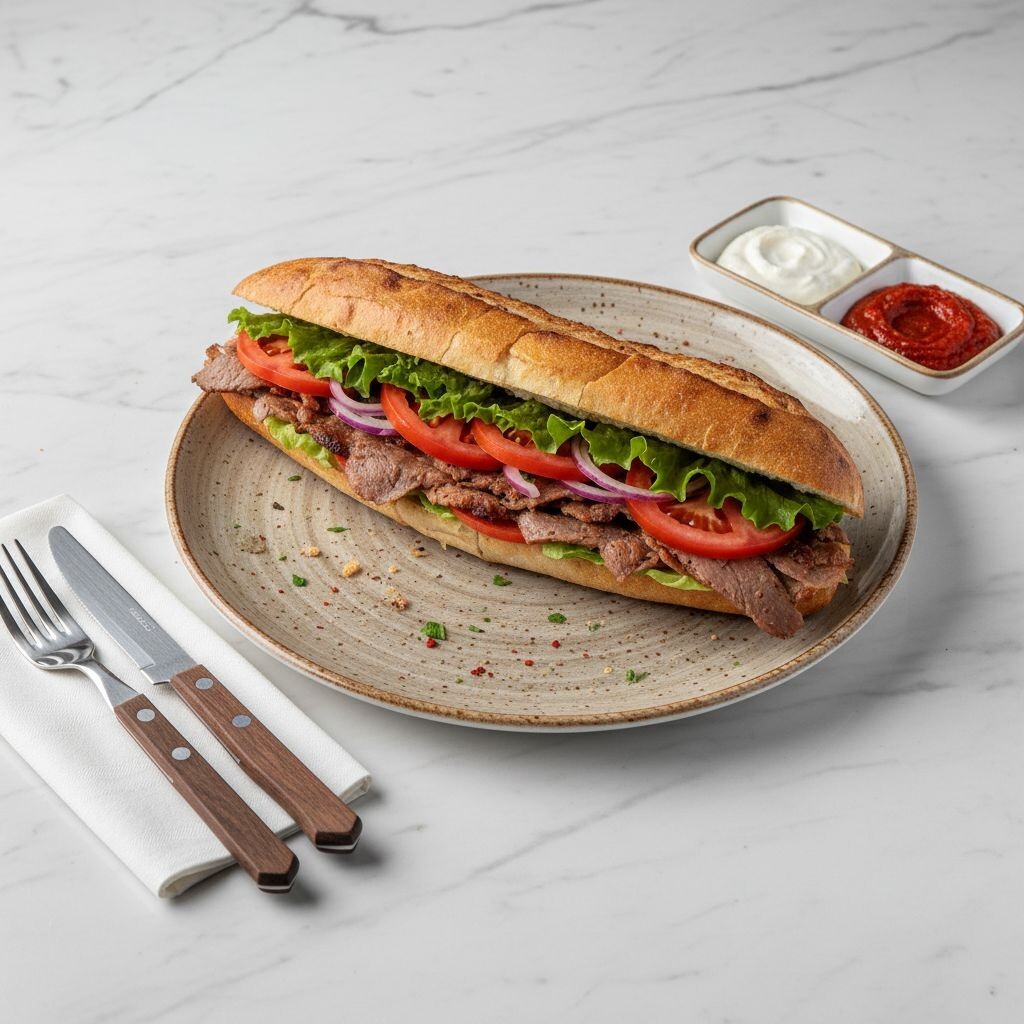 Eski Usul Ekmek Arası Tavuk Döner