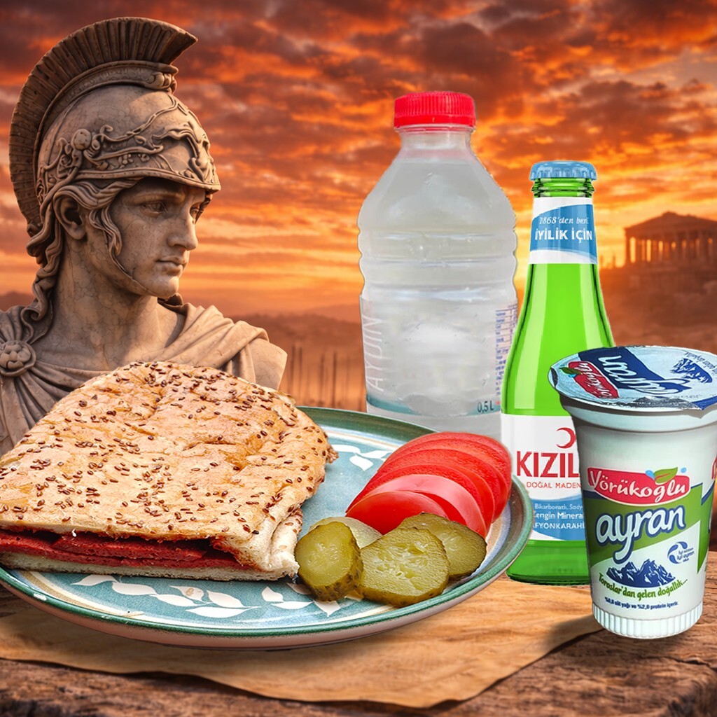 Kampanyalı Yarım Ekmek Ares Sucuklu Tost