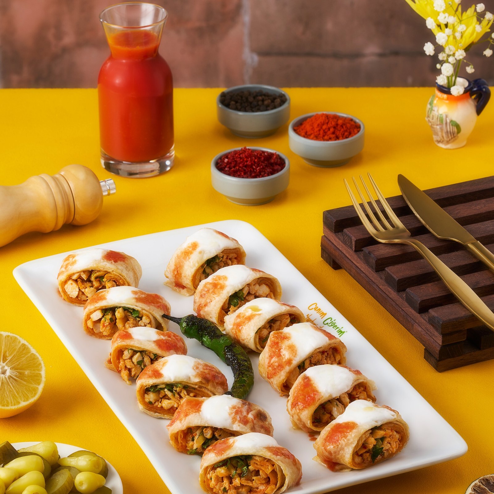 Yoğurtlu Tavuk Tantuni