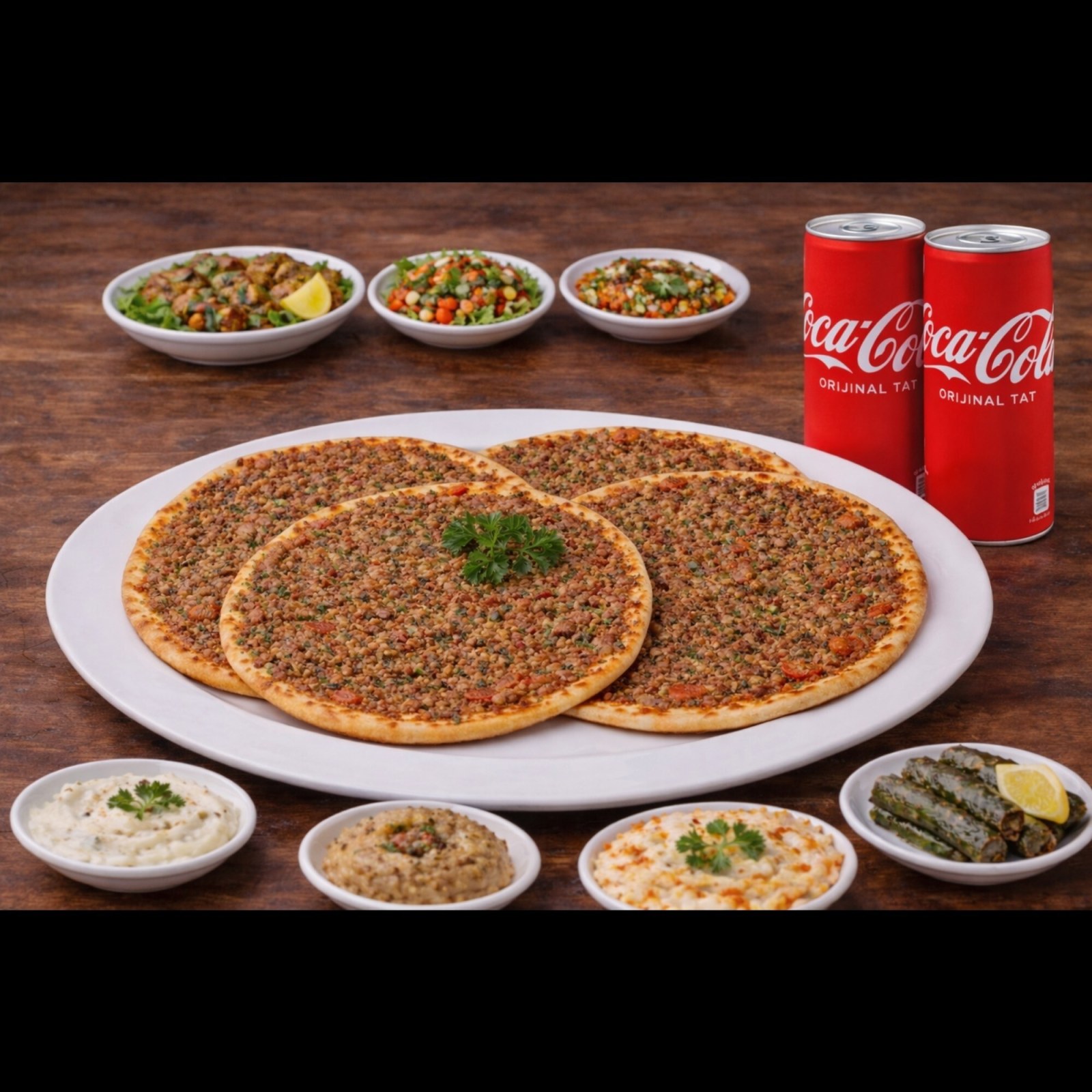 2'li Lahmacun Menü