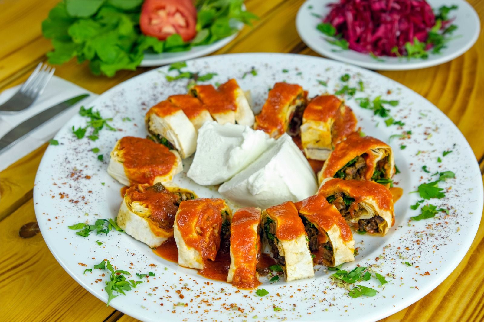 Yoğurtlu Et Tantuni