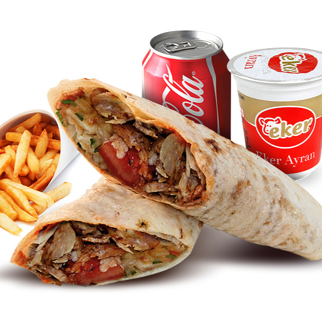Tavuk Döner + Patates + Ayran