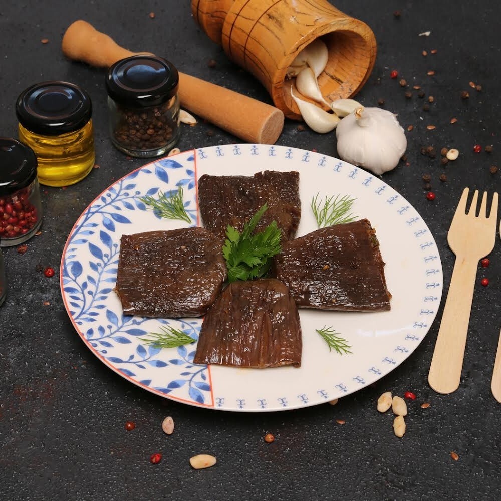 Zeytinyağlı Kuru Patlıcan Dolması