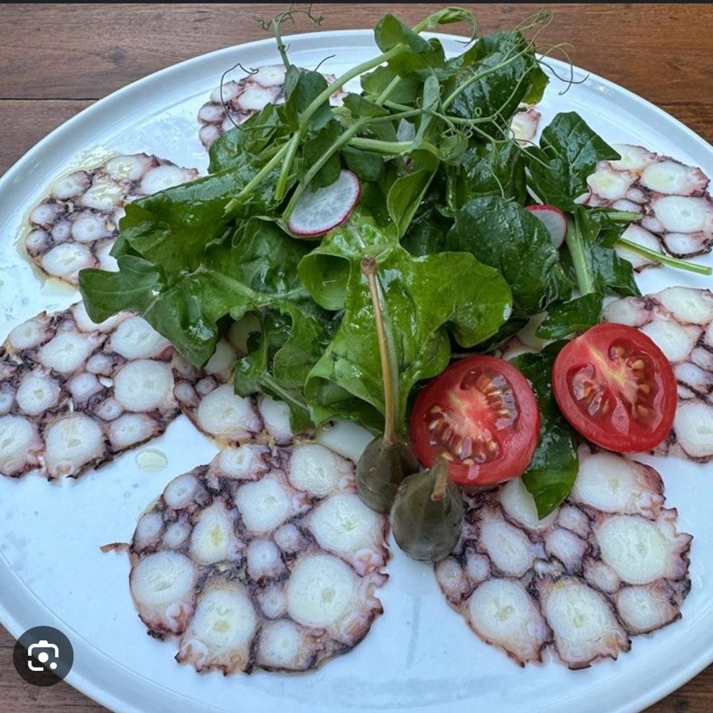 Ahtapot Carpaccio 250 Gr