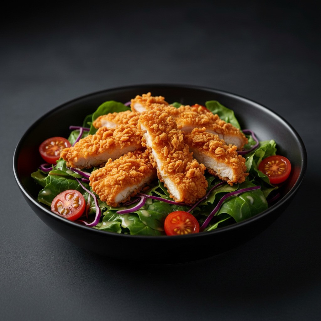 Çıtır Tavuklu Salata