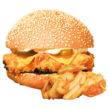 Crispy Cheese Burger