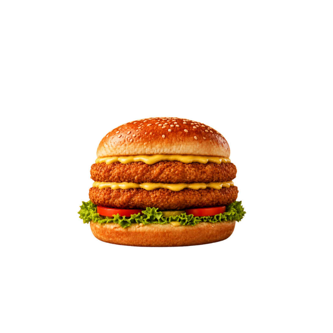 Double Tavuk Burger