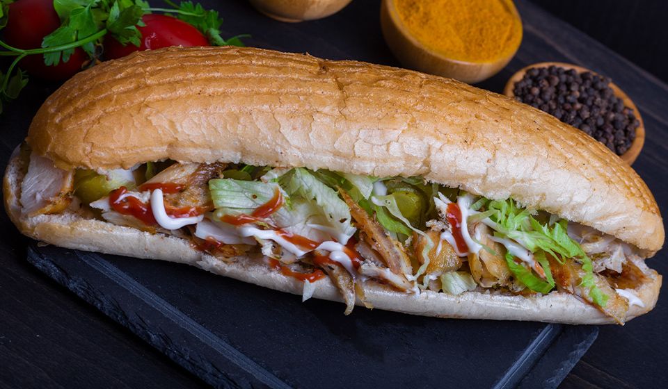 Tavuk tam ekmek + Ayran (285 ml)