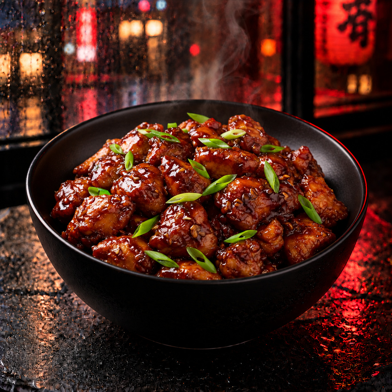 Moğol Usulü Tavuk Acılı / Mongolian Spicy Chicken