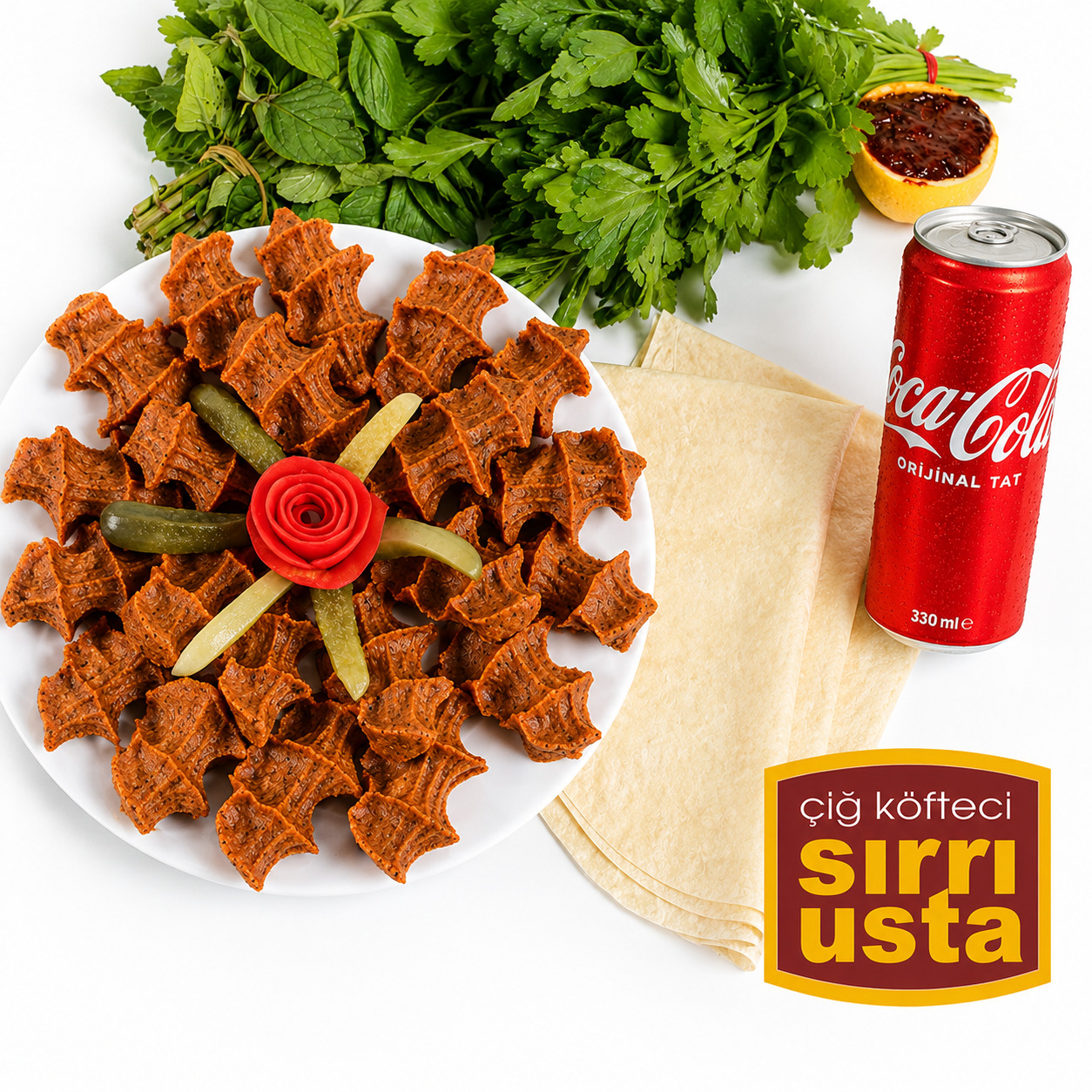 Çiğköfte (Yarım Porsiyon) (250gr)Menü