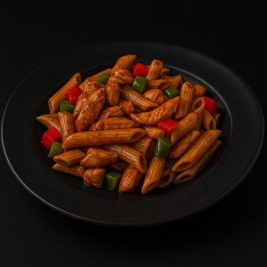 Barbekü Soslu Tavuklu Penne