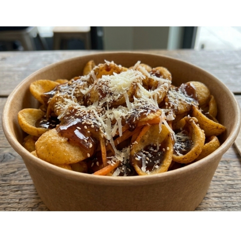 Teriyaki Soslu Kaşık Patates