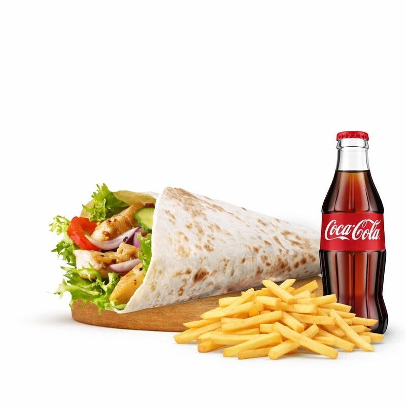 Alamania Roll Big Menü