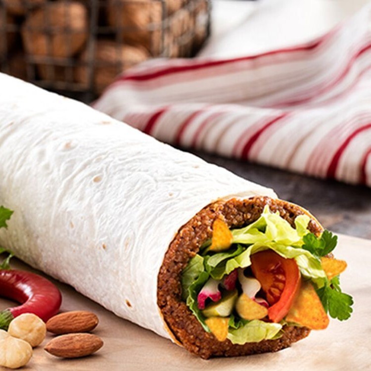 mega doritoslu çiğköfte dürüm