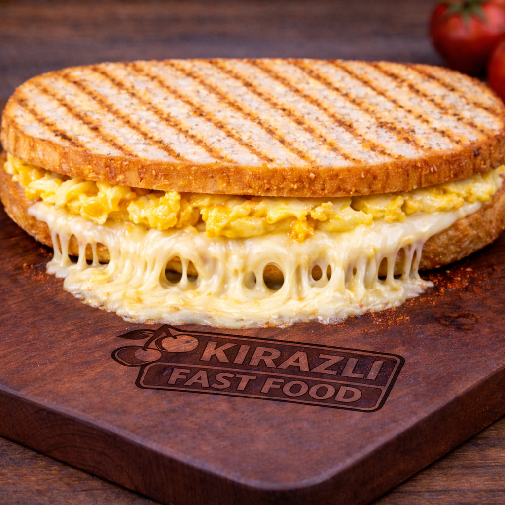 Yumurtalı Kaşarlı Tost