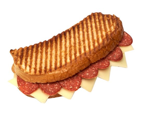 Kaşarlı Sucuklu Tost