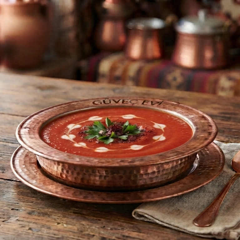 Güveç Evi’nden Domates Çorbası