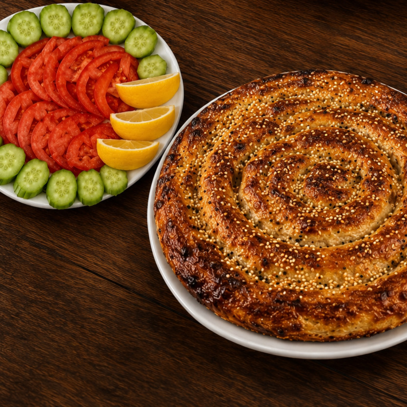 Sucuk, Küflü Ve Kaşarlı Somun