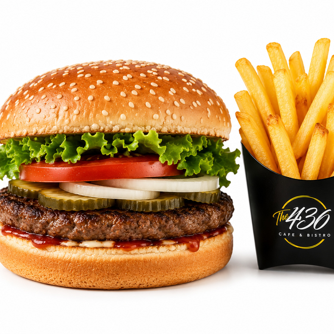 Acılı Tavuklu Burger