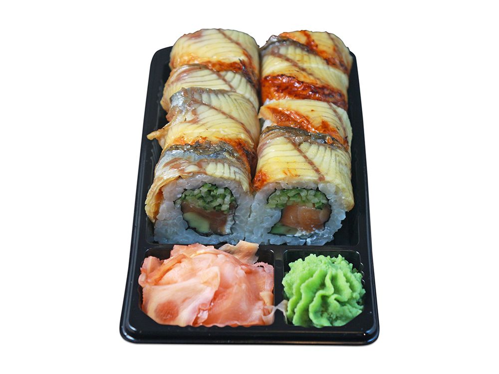 Salmon Dragon Roll (8 Pcs.)