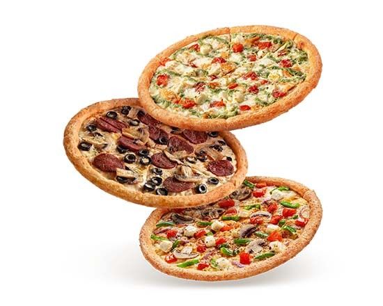 3 Orta Boy Pizza