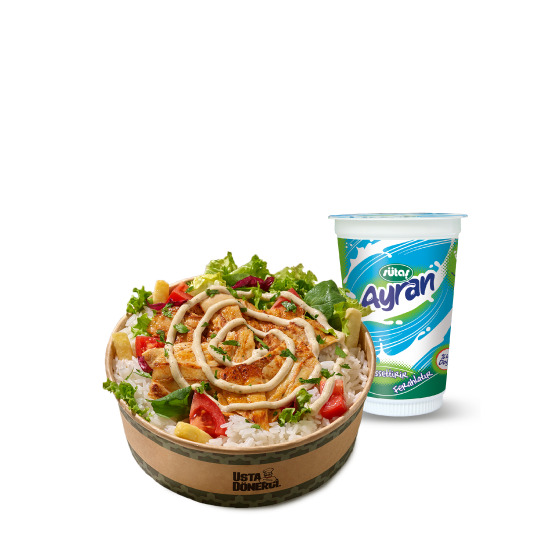 Ustasından Tavuklu Karışık Bowl Menü