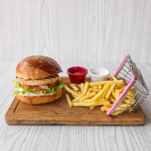 Klasik Tavuk Burger