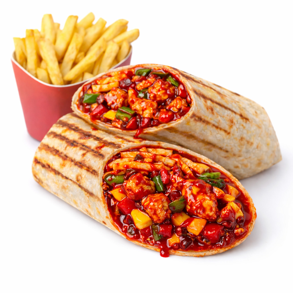 Hot Chili Soslu Wrap