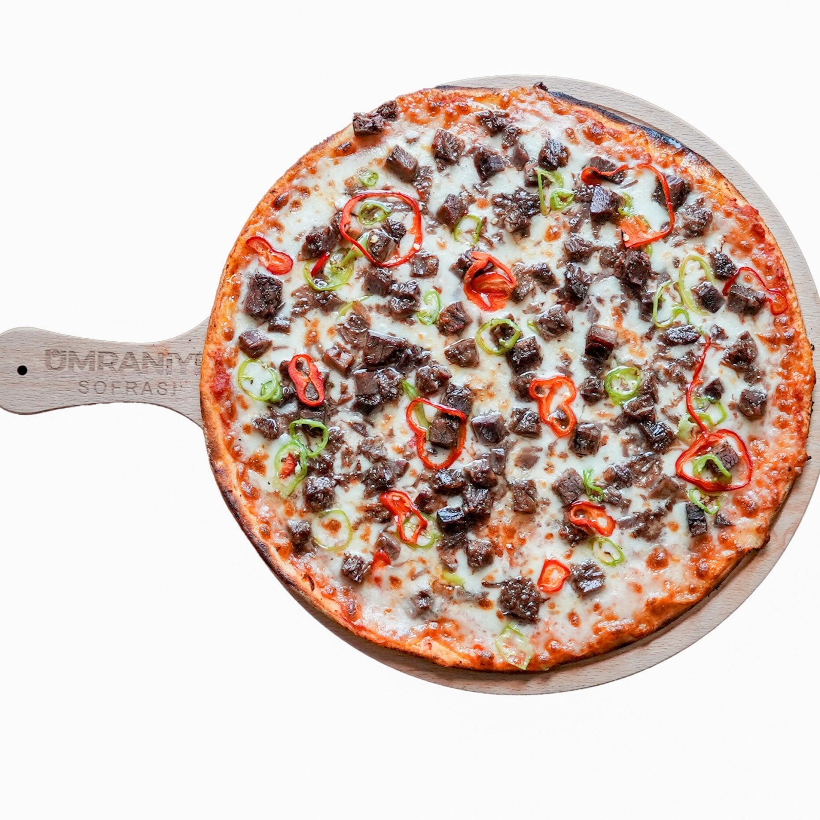 Kavurmalı Pizza (Küçük)