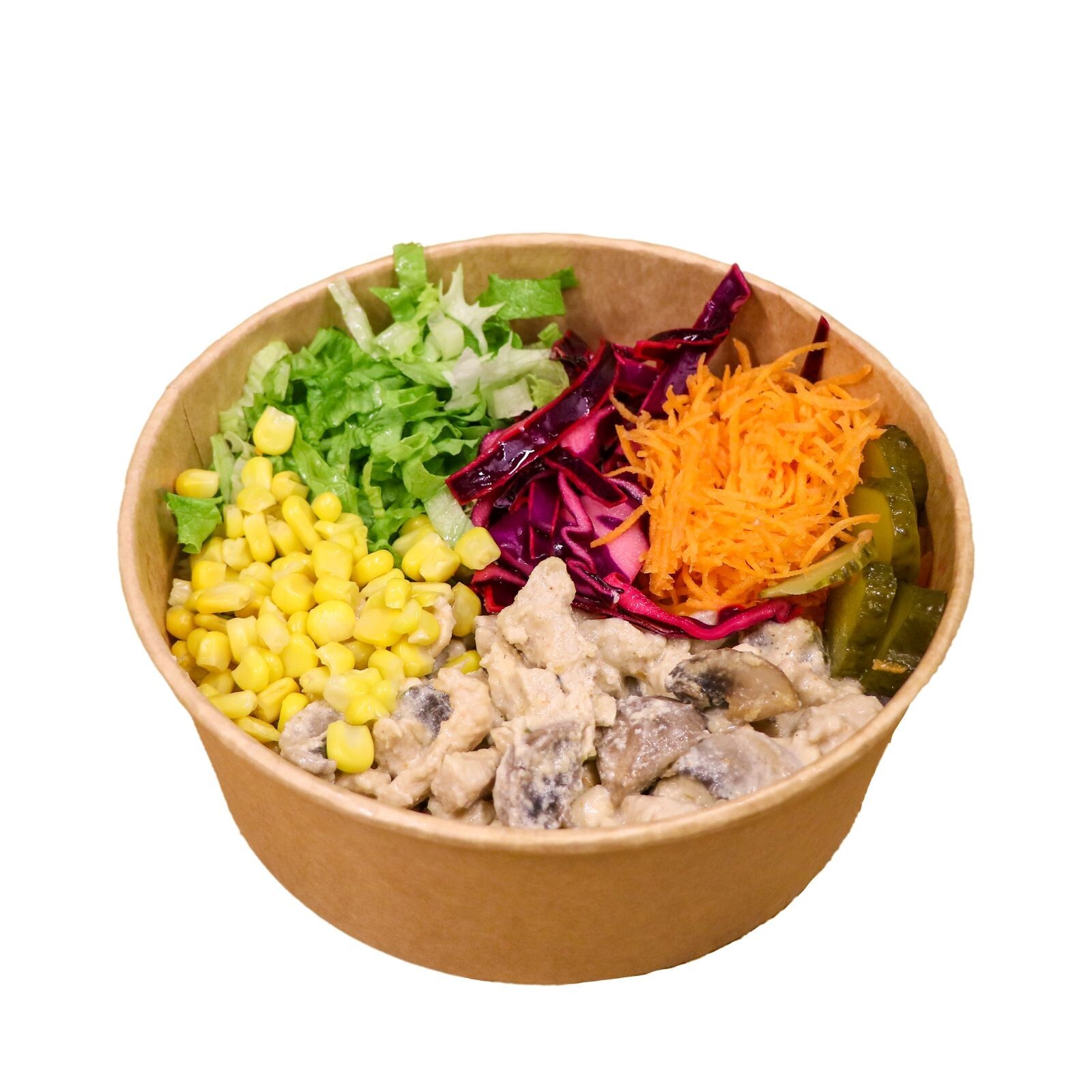 Kremalı Mantarlı Tavuk-Pilav(Küçük)