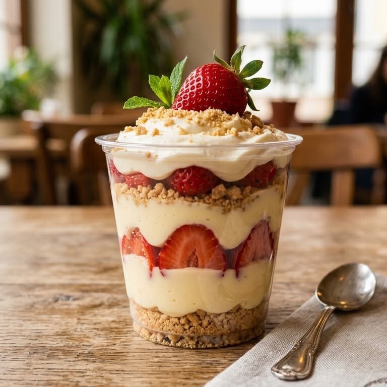 🍰 Çilekli Magnolia Cup (300 cc)