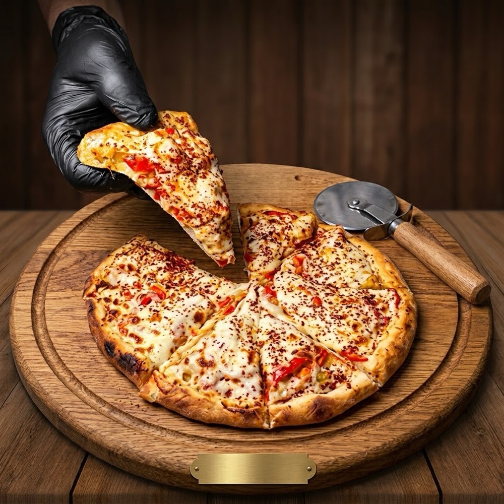 Nohutlu Kaşarlı Pizza Vegan