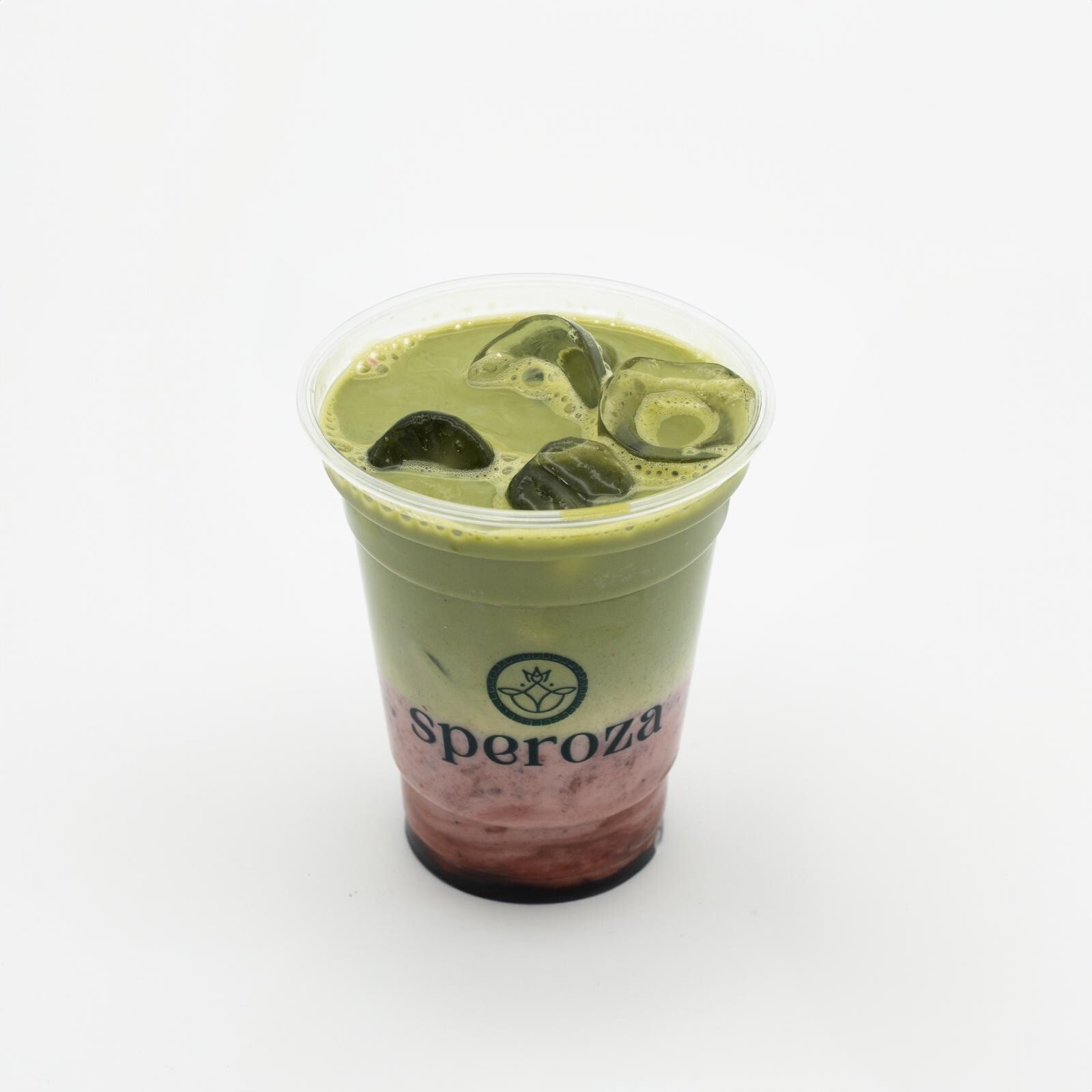 Iced Blueberry Matcha (12 oz)