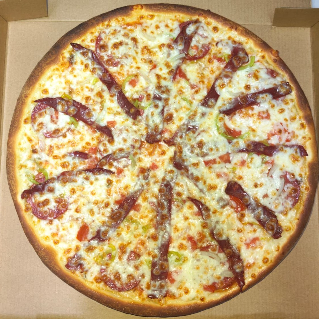 Füme Kaburga Pizza (Büyük)