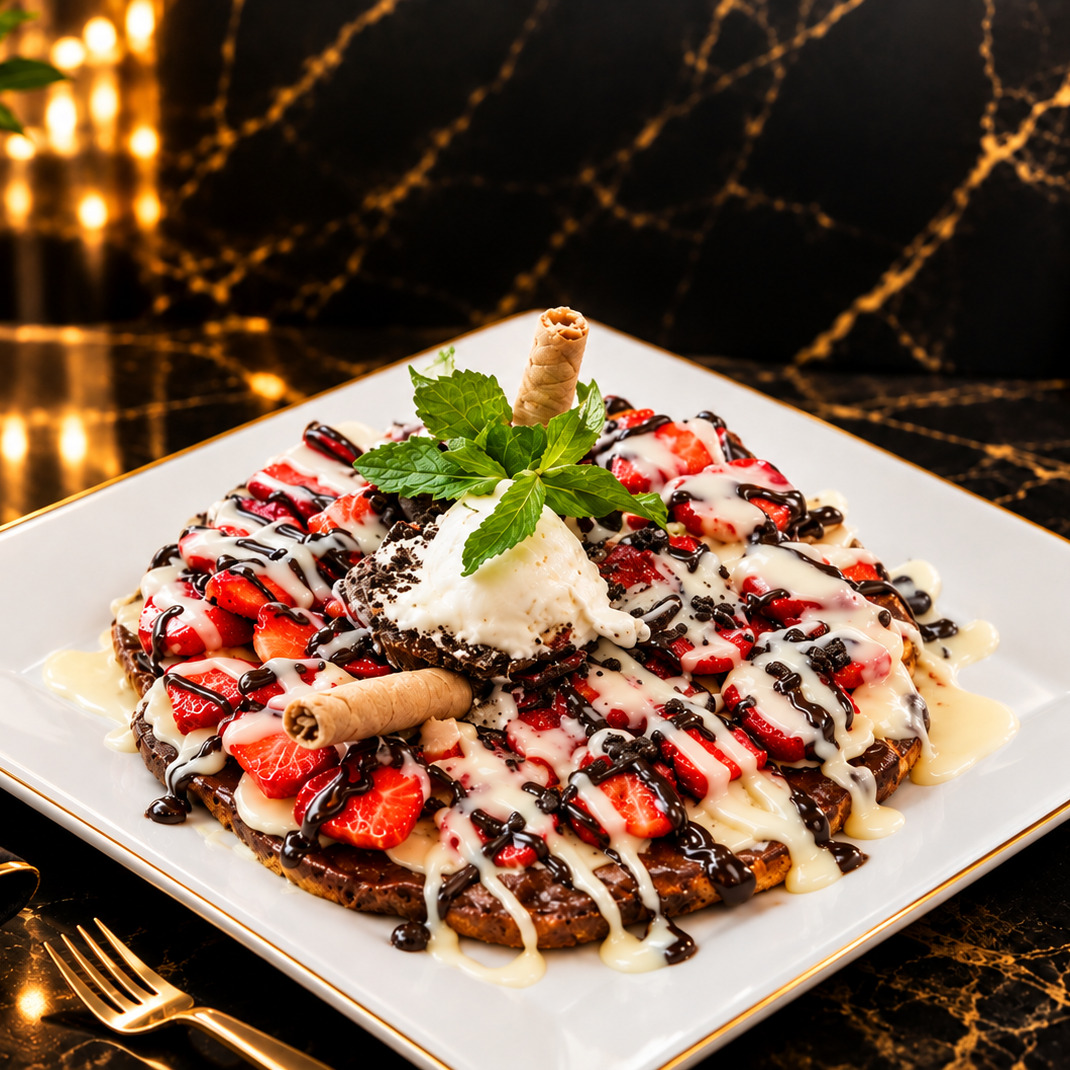 Klasik Waffle & Limonata Bedava
