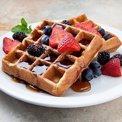 Frambuaz Waffle