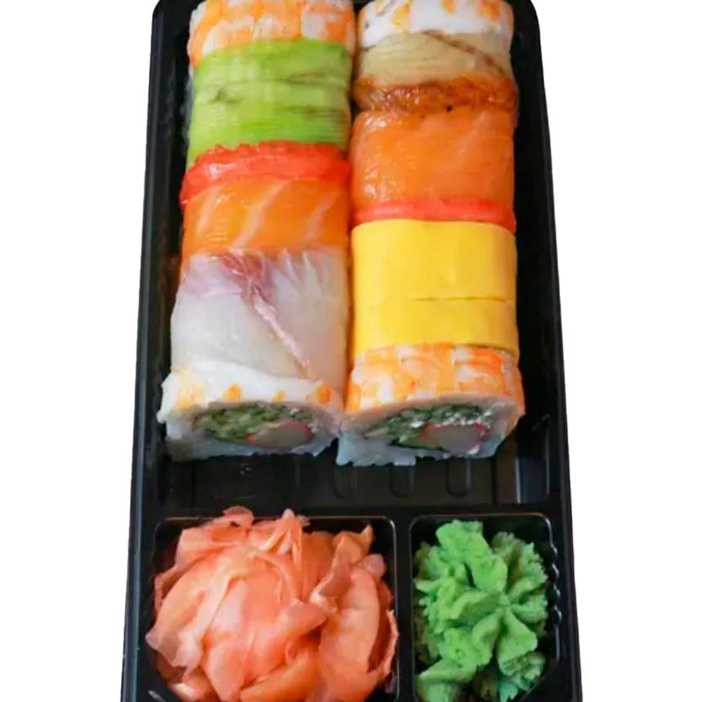 Rainbow Roll ( 8 Pcs )