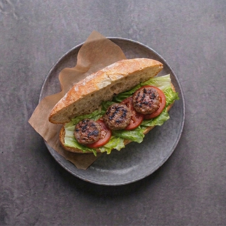 Yarım Ekmek Arası Izgara Köfte