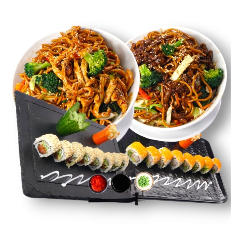 Noodle & Sushi Menü 5