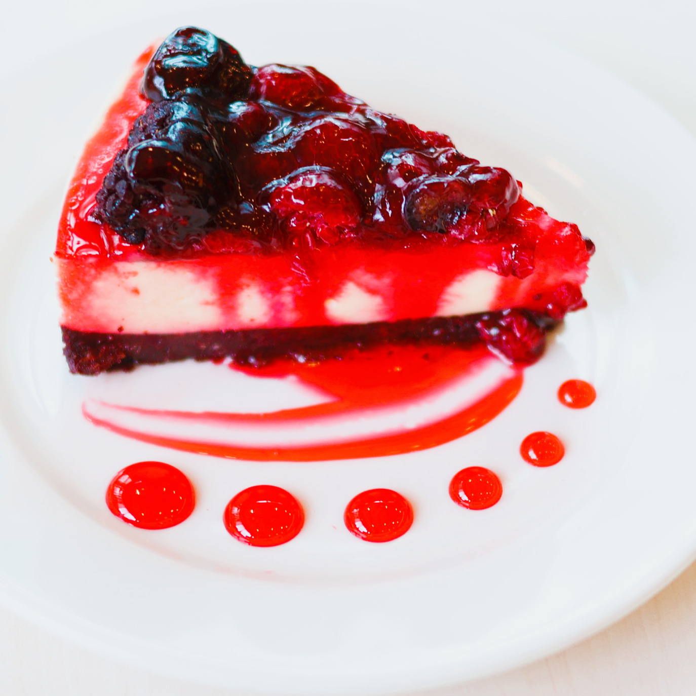 Orman Meyveli Cheesecake