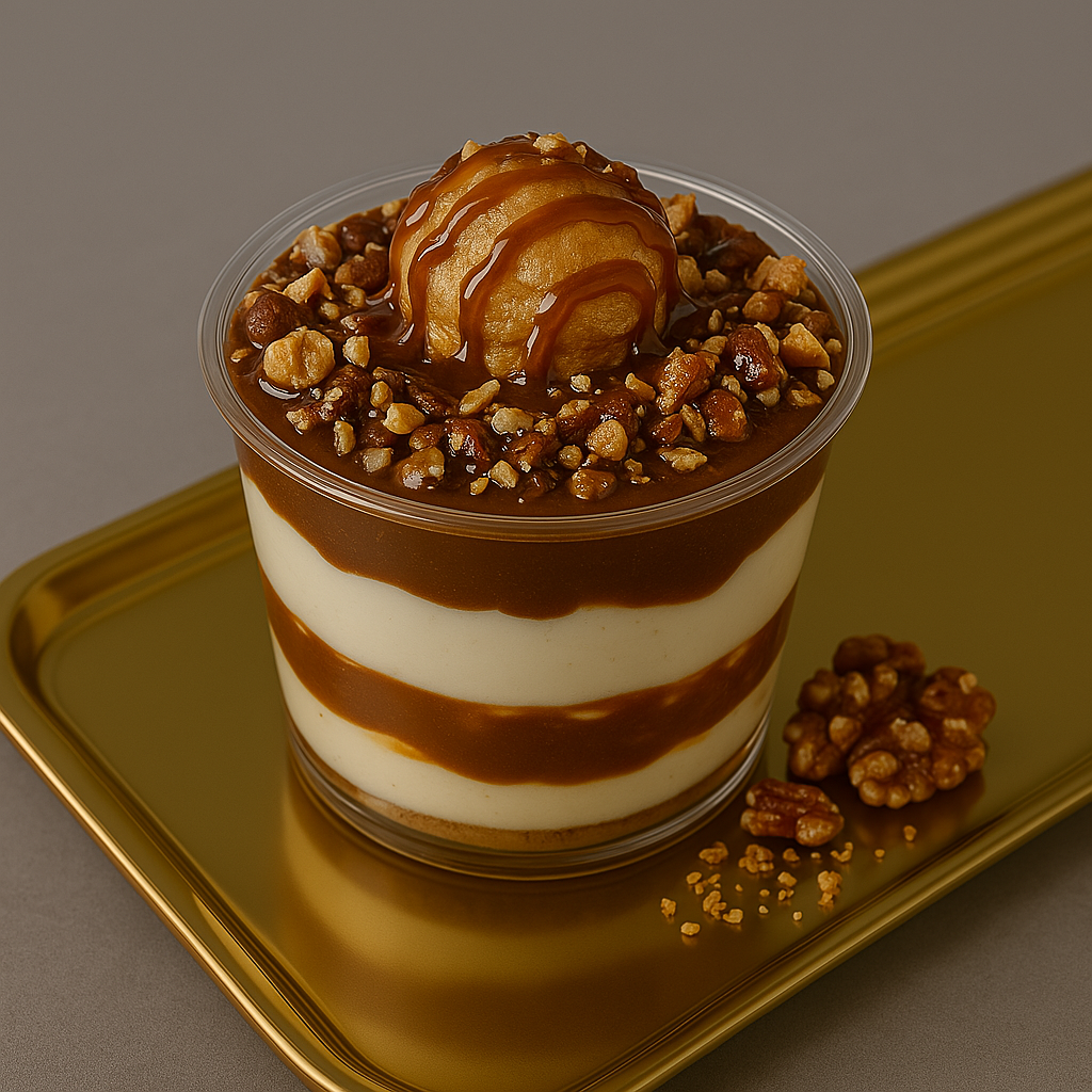 Krokan Karamel Profiterol