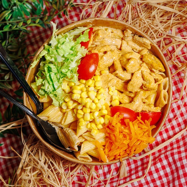 Kajun Soslu Tavuklu Makarna (Büyük)