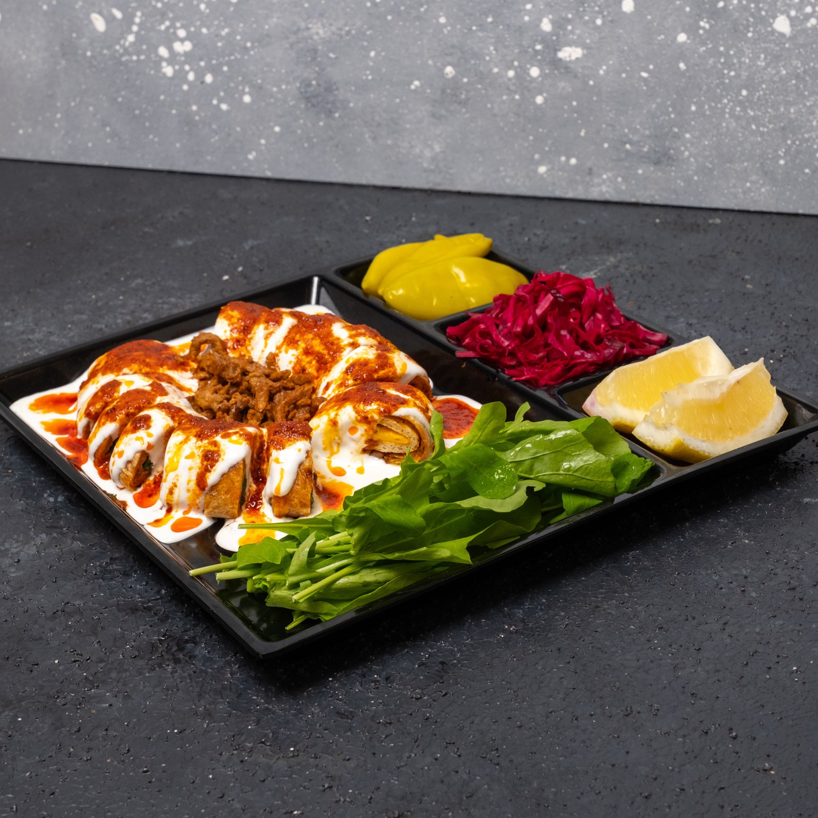 Yoğurtlu Et Tantuni Dürüm