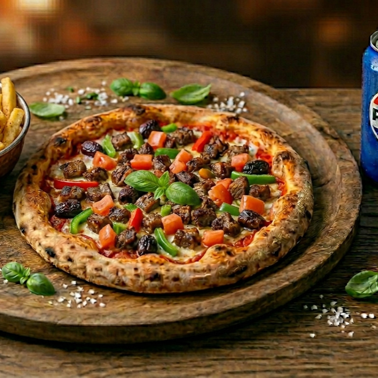 Kavurmalı Pizza