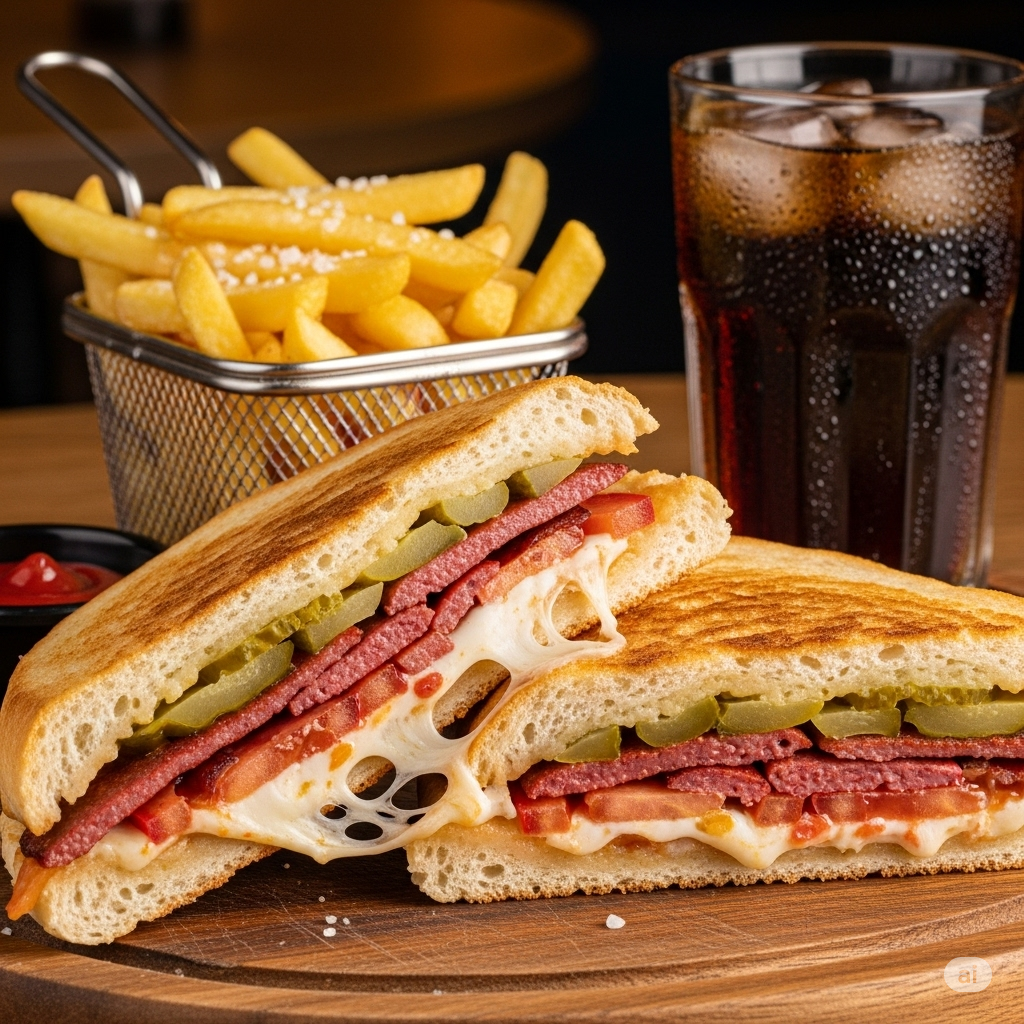 Bazlama Tost Full Karışık Menü 3