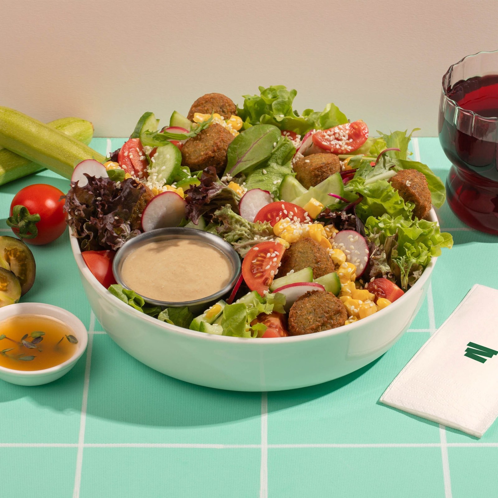 Falafel Salatası