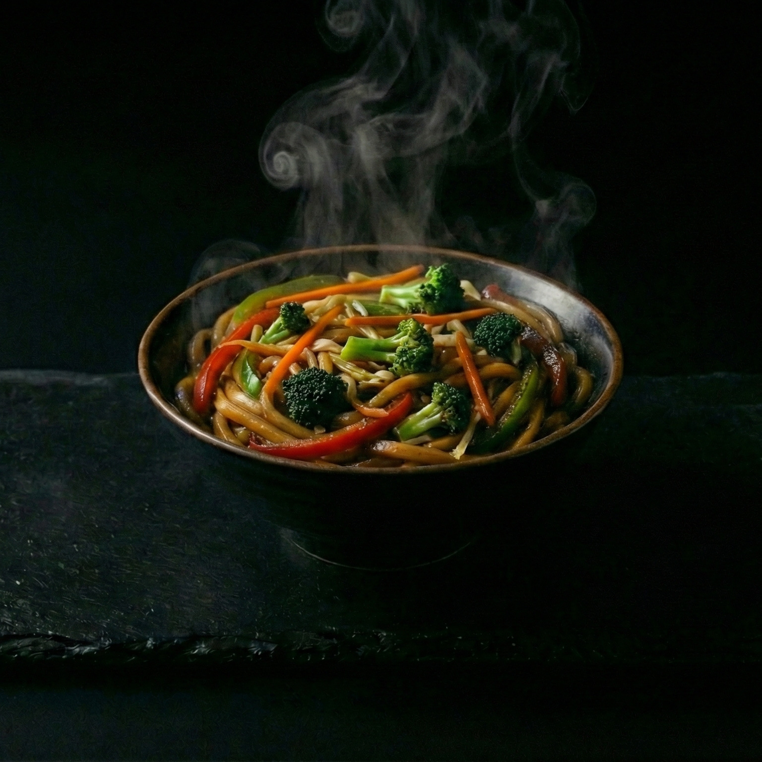 Sebzeli Udon Noodle / Vegetable Udon Noodle