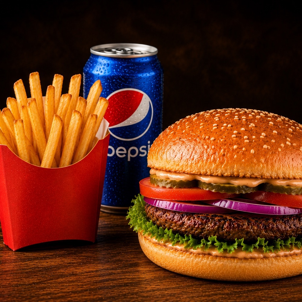 Et Cheeseburger Menü